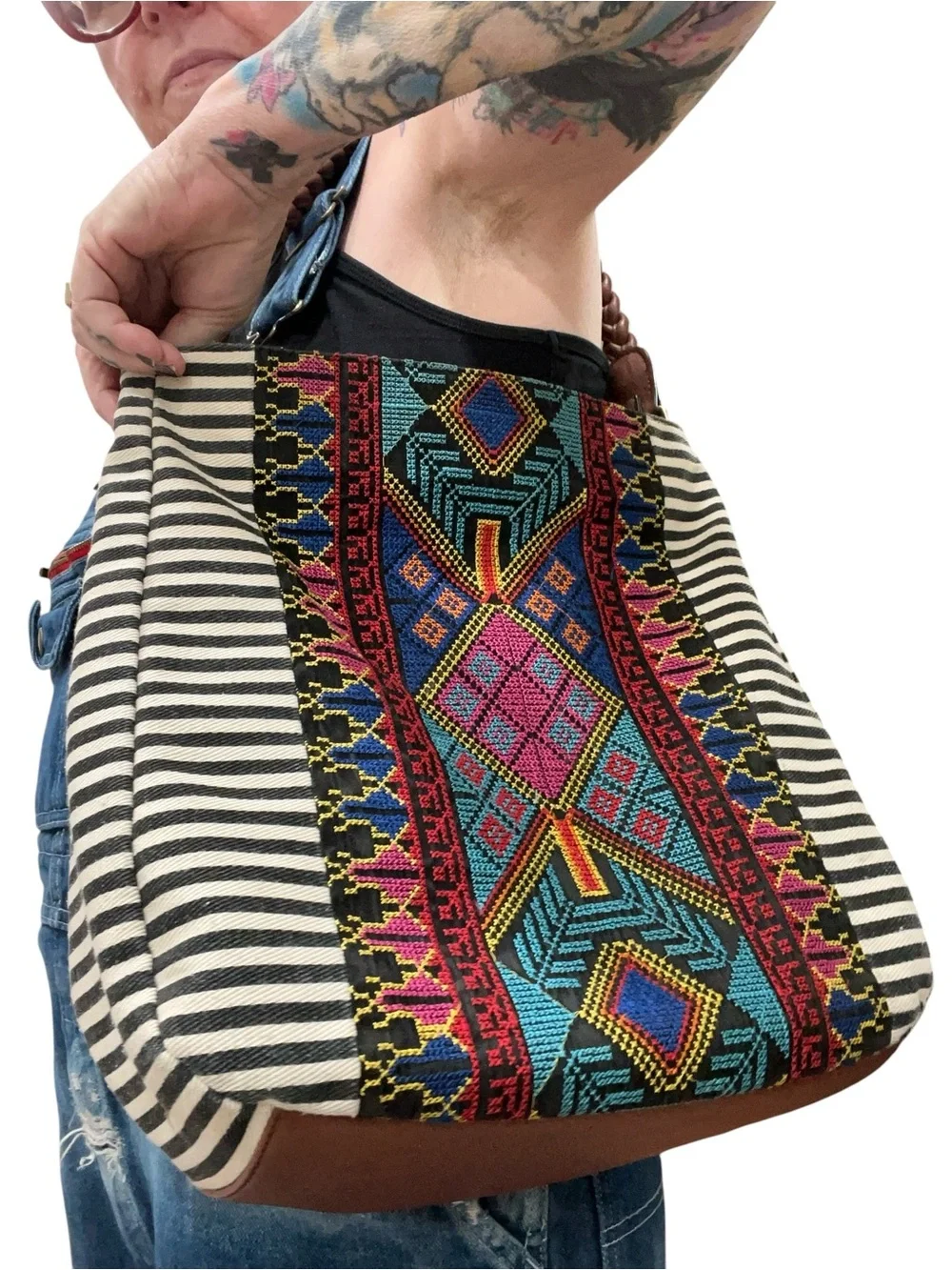 MMS Tapestry hobo bag